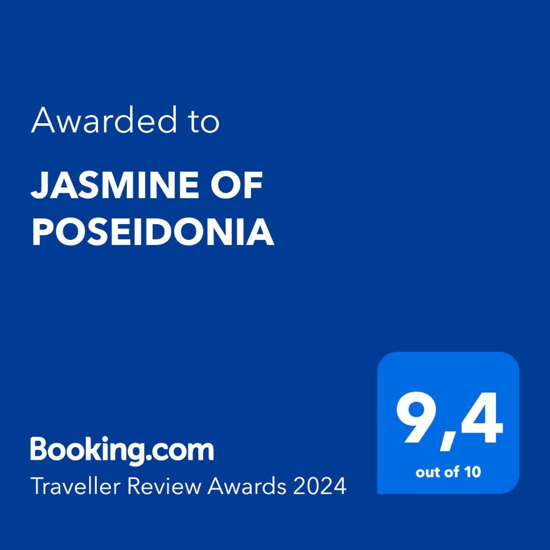 Ferienwohnung Jasmine Of Poseidonia Posidhonía Exterior foto